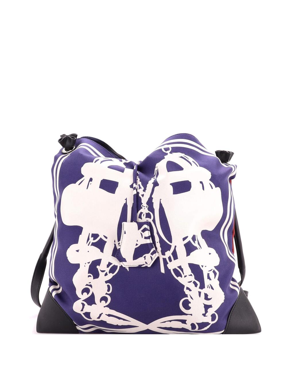 Hermes Silky City Bag Printed Silk And #364311H17B